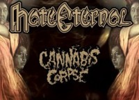 CANNABIS CORPSE tour with Hate Eternal